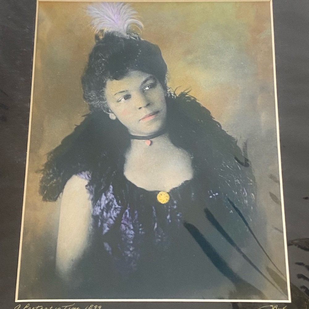 1899 vintage photo colorized